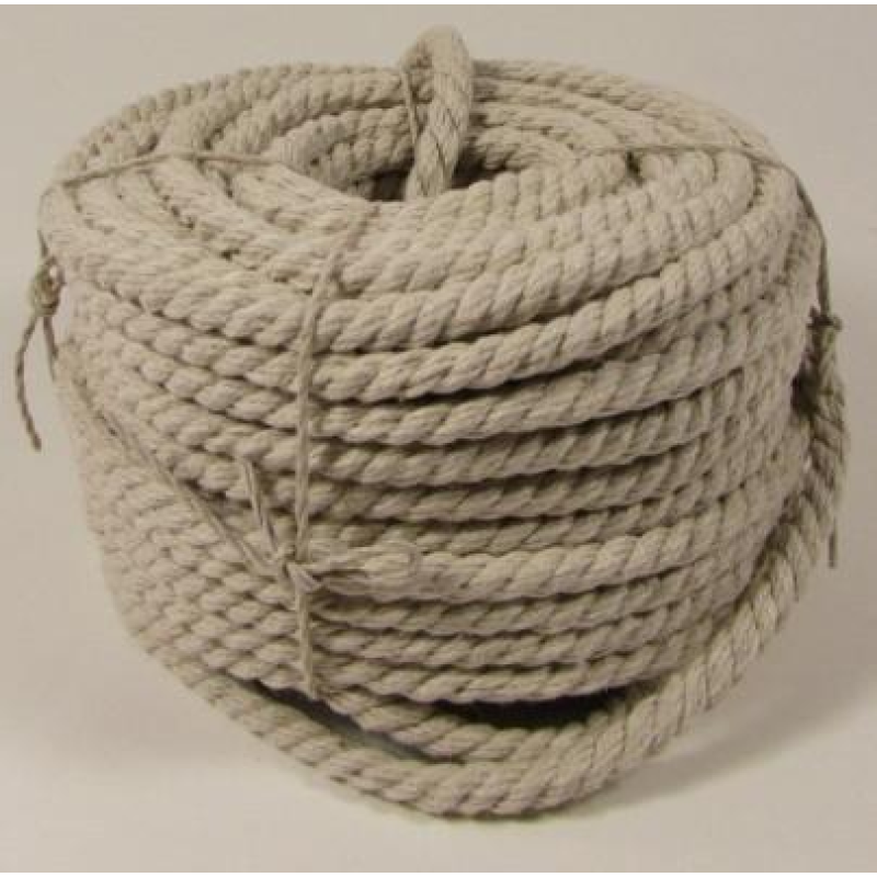 Канат джутовий тросовий звивки Діам. 45мм.