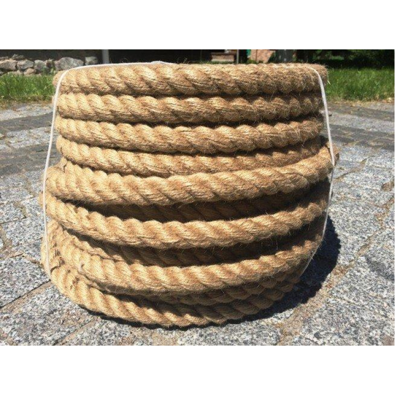 Канат джутовий тросовий звивки Діам. 50мм. Канат джутовий тросовий звивки Діам. 50мм.