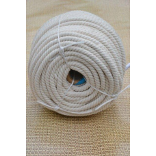 Канат бавовняний тросовий звивки Діам. 18мм. 50 метрів.