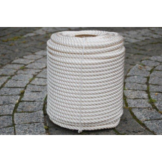 Канат поліамідний (капроновий) тросової звивки Діам. 14 мм. 100 метрів