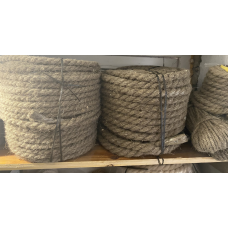 Канат лляний тросової звивки Діам. 18мм.