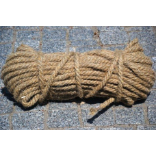 Канат лляної тросової звивки Діам. 18 мм. 200 метрів.