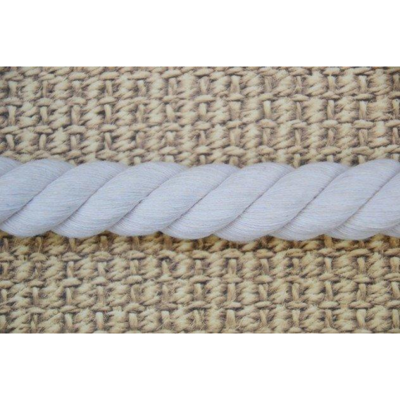 Канат бавовняний тросовий звивки Діам. 22мм.