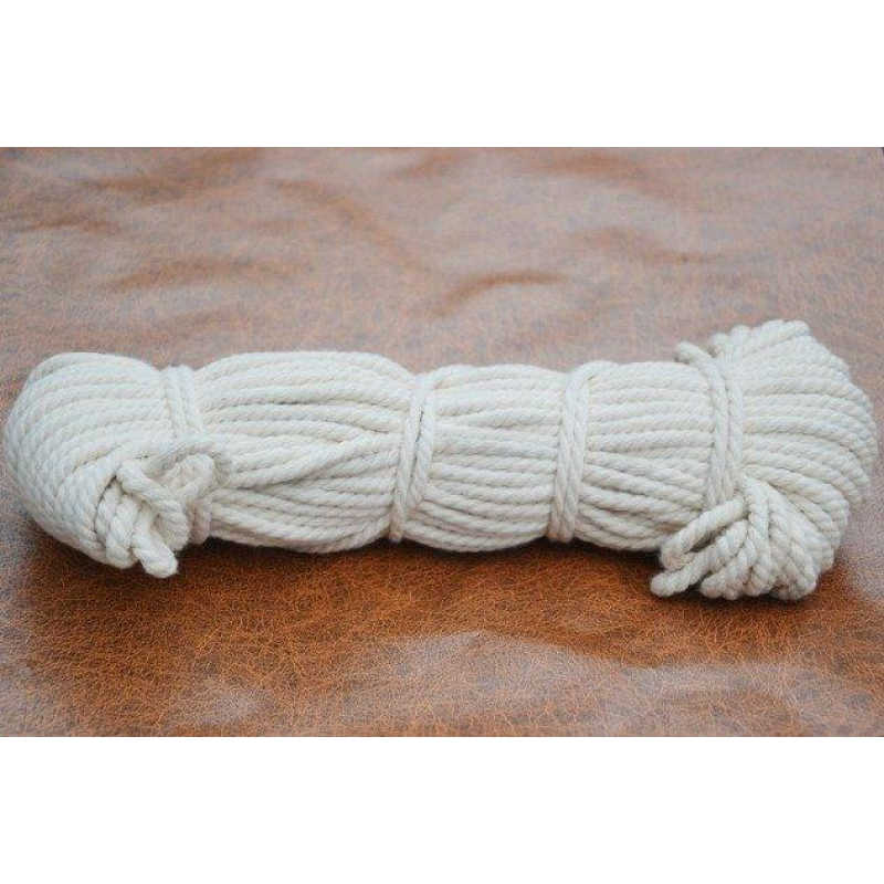 Канат бавовняний тросовий звивки Діам.6 мм.